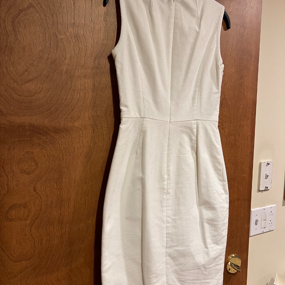 Brooks Brothers women's white sheath dress - Picture 6 of 10